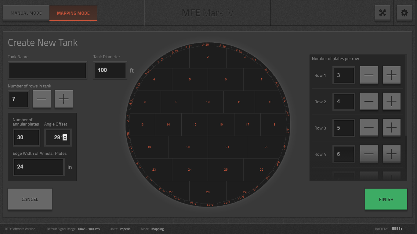 MFE MARK 4, MFL Tank Floor Scanner